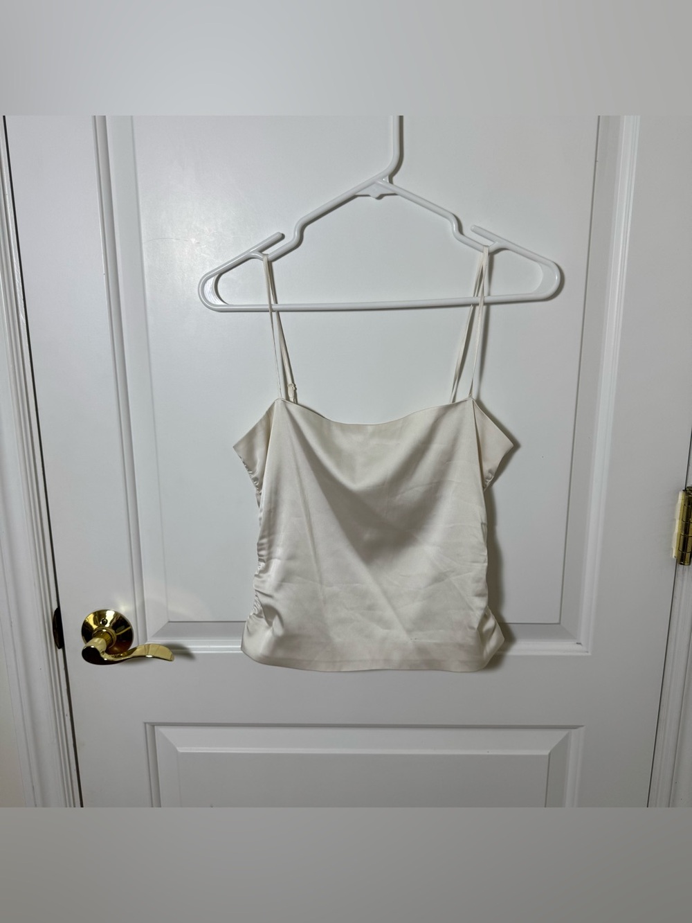 Aritzia Sunday Best Satin Tank Top